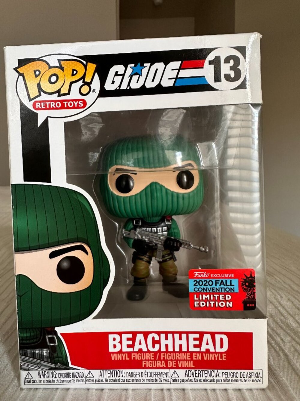 Funko Pop! G.I. Joe Beachhead #13 – 2020 Fall Convention Limited Edition